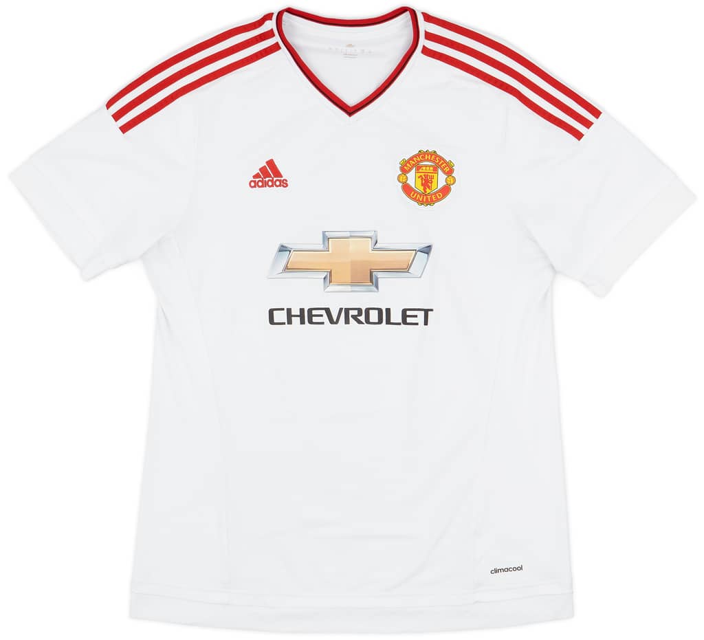 2015-16 Manchester United Away Shirt Mata #8 - 9/10 - (L)
