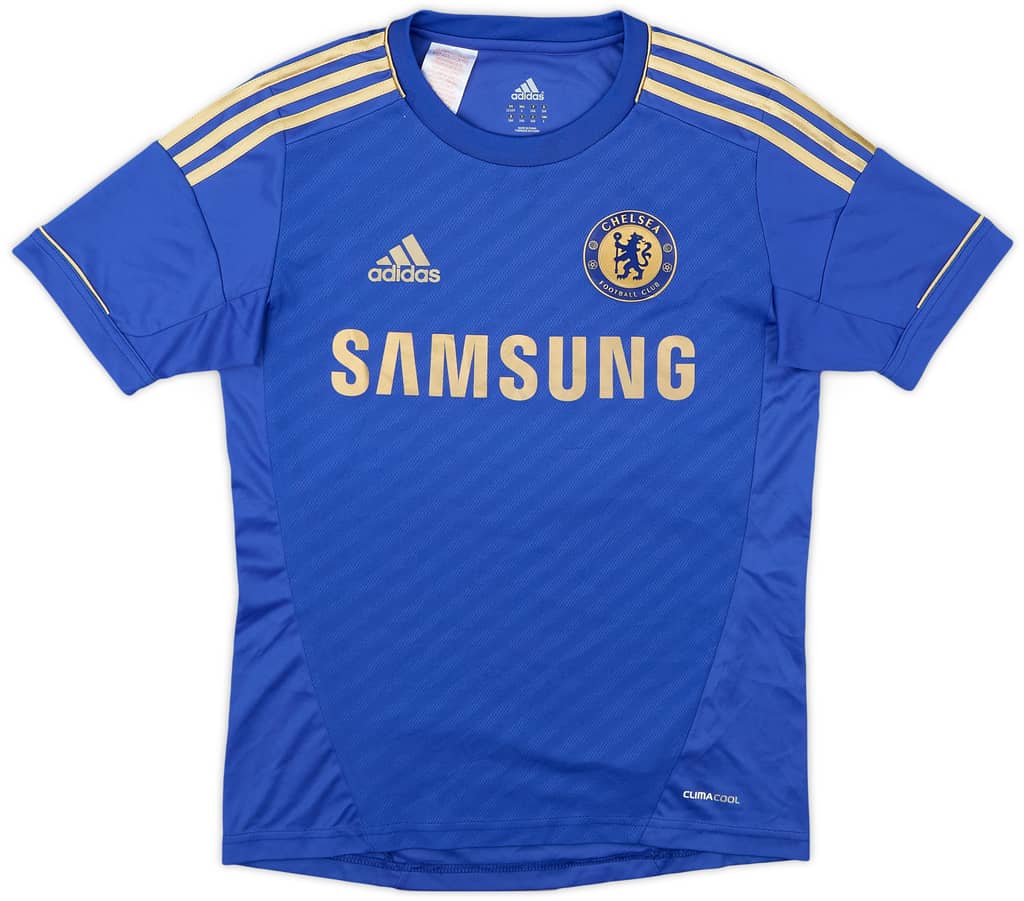 2012-13 Chelsea Home Shirt - 9/10 - (L.Boys)