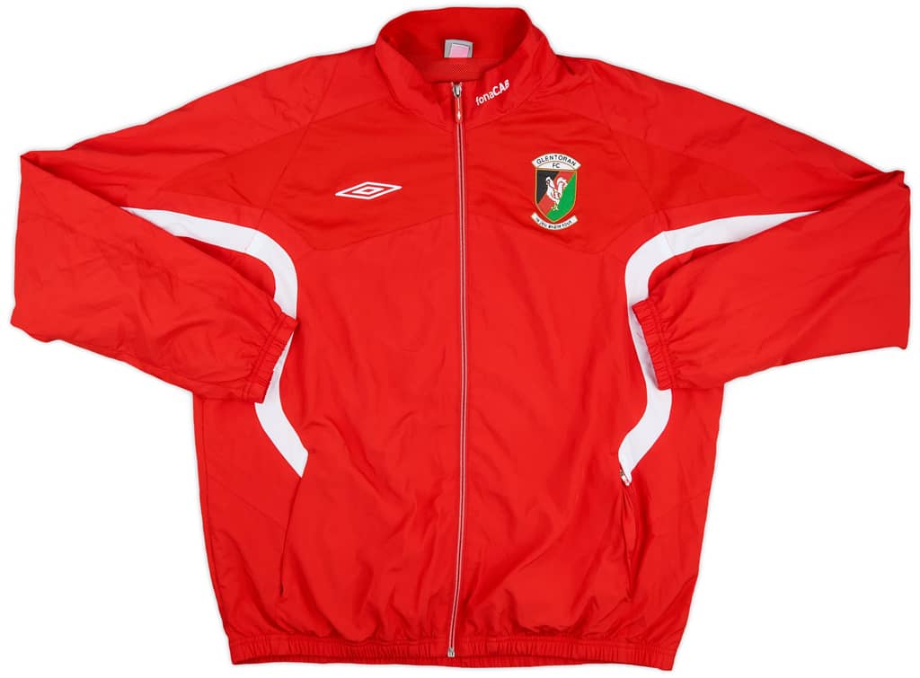 2009-10 Glentoran Umbro Track Jacket - 10/10 - (XL)