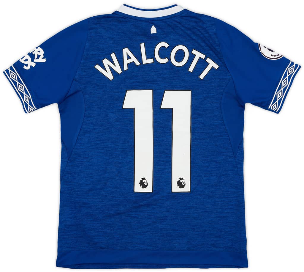 2018-19 Everton Home Shirt Walcott #11 - 9/10 - (L.Boys)