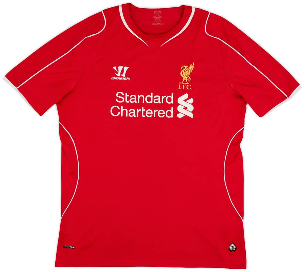 2014-15 Liverpool Home Shirt Gerrard #8 - 5/10 - (XL)