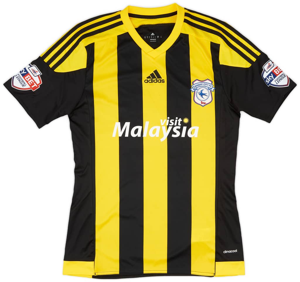 2015-16 Cardiff Match Issue Third Shirt Malone #28