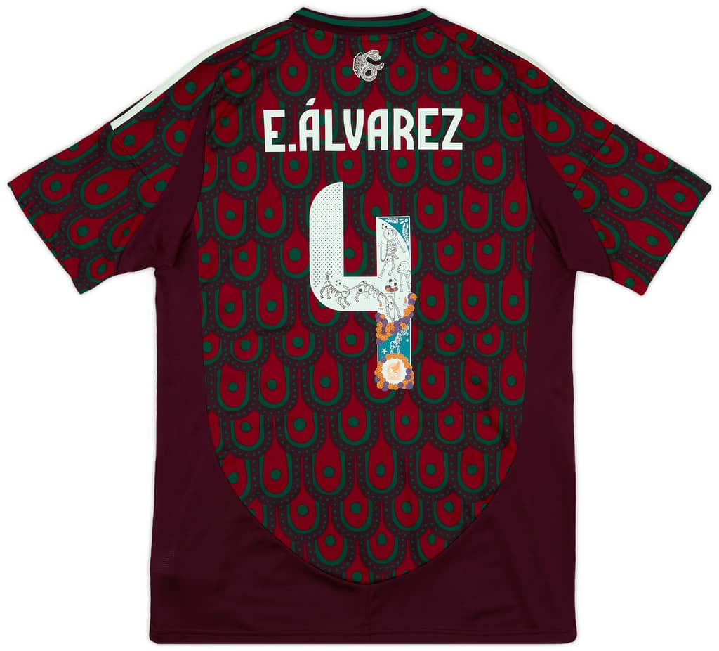 2024-25 Mexico Special Edition Home Shirt E.Alvarez #4