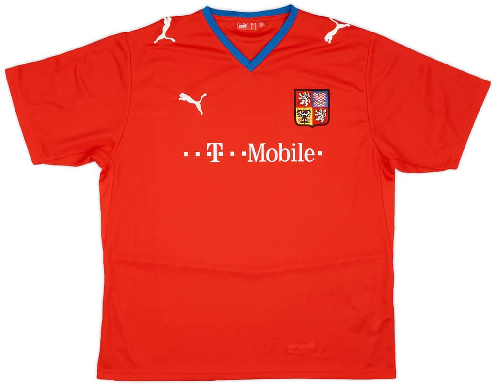 2008-09 Czech Republic Home Shirt - 9/10 - (XL)