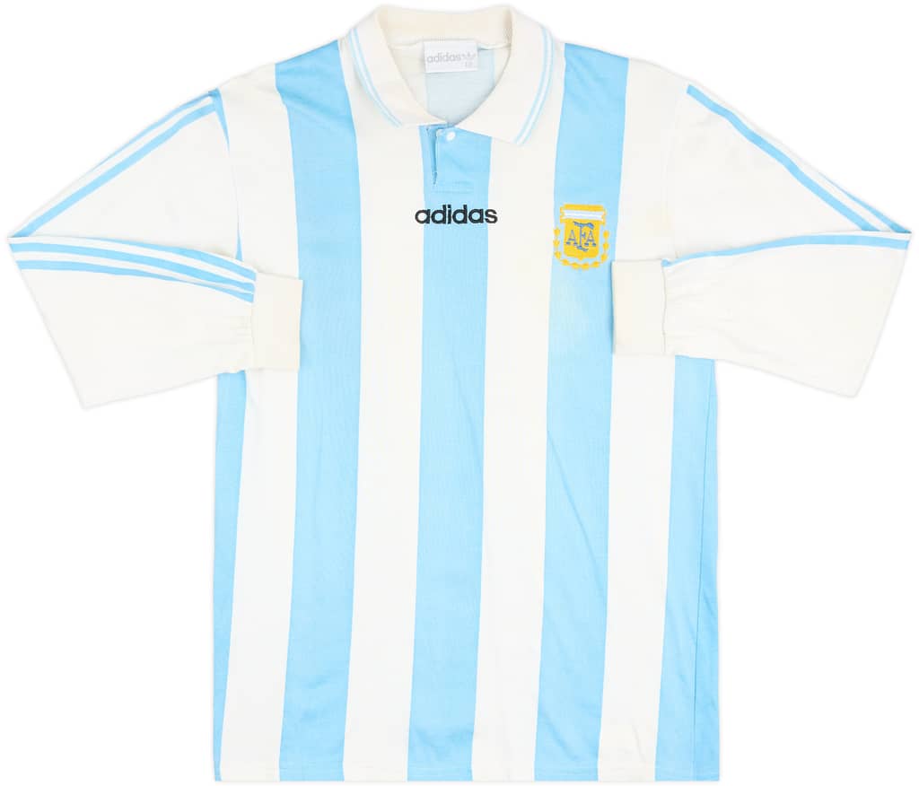 1994 Argentina Home L/S Shirt - 6/10 - (M)