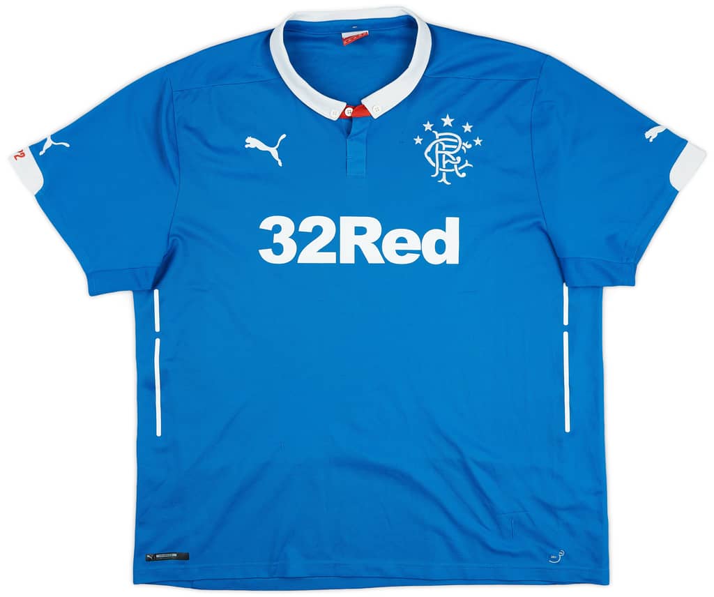 2014-15 Rangers Home Shirt - 6/10 - (XXL)