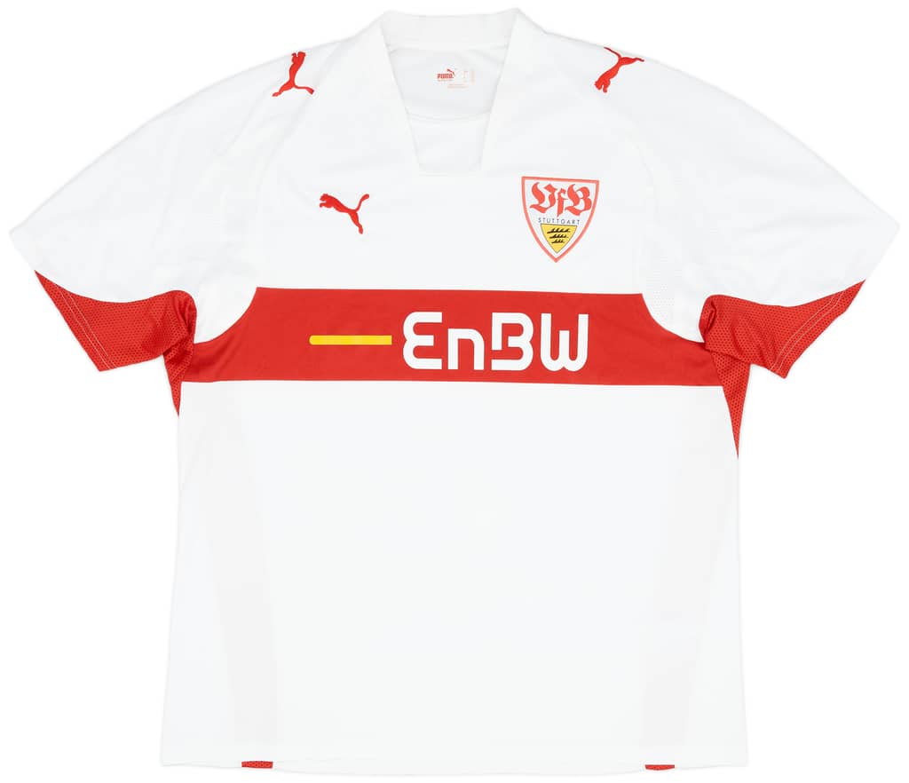 2007-08 Stuttgart Home Shirt - 8/10 - (XXL)