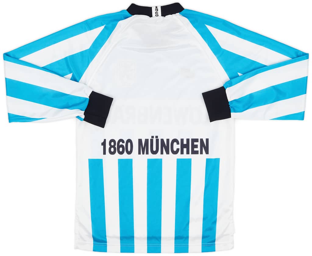 1995-96 1860 Munich Home L/S Shirt - 9/10 - (S)