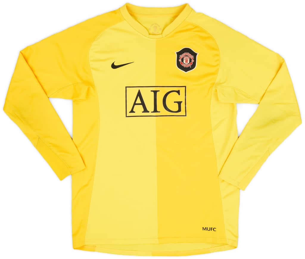 2006-07 Manchester United GK Shirt - 8/10 - (XL.Boys)
