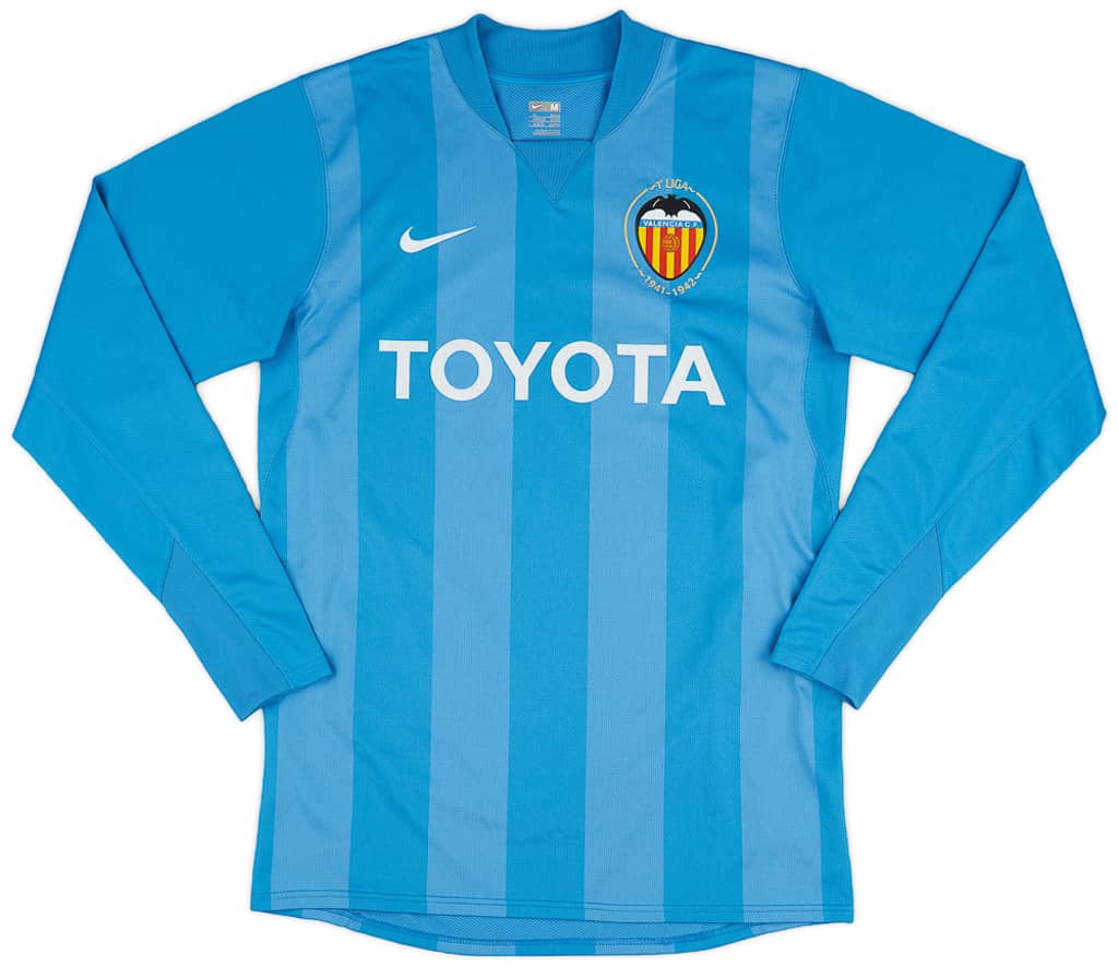 2007-08 Valencia Player Issue GK Shirt - 8/10 - (M)