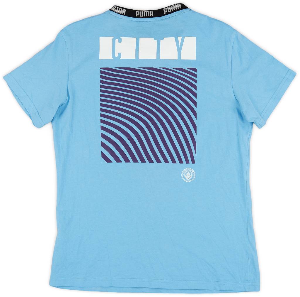 2019-20 Manchester City Puma Training Shirt - 9/10 - (S)