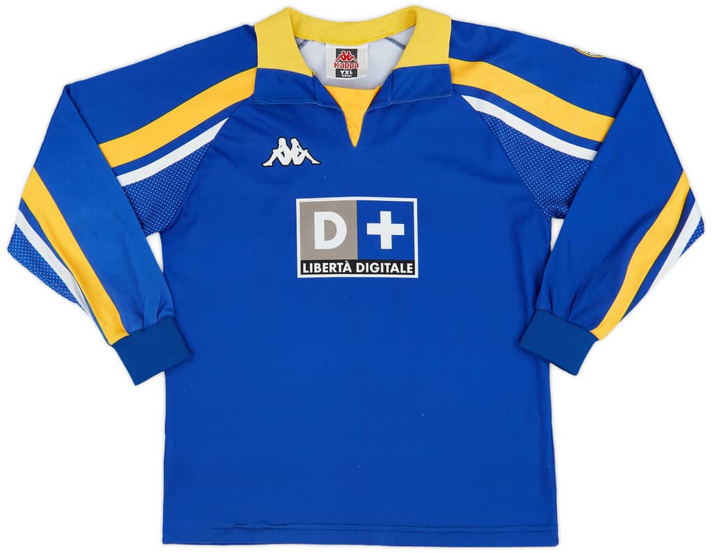 1998-99 Juventus Basic Third L/S Shirt #14 - 5/10 - (XL.Boys)