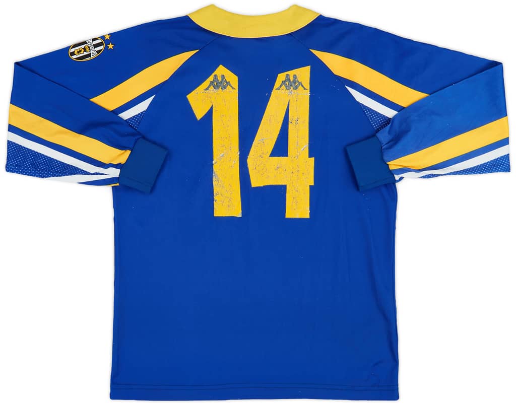 1998-99 Juventus Basic Third L/S Shirt #14 - 5/10 - (XL.Boys)