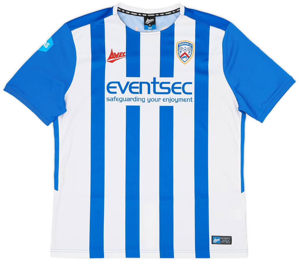 2019-20 Coleraine Home Shirt - 8/10 - (XL)