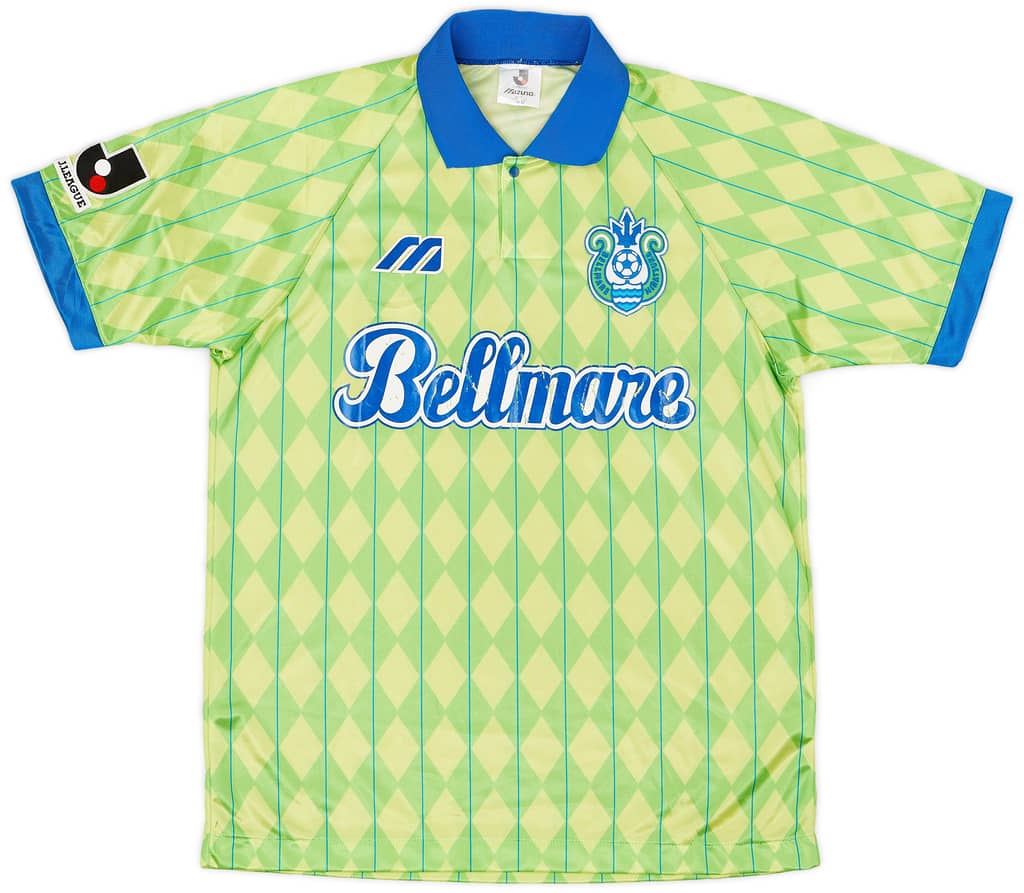 1993-95 Bellmare Hiratsuka Home Shirt - 6/10 - (M)