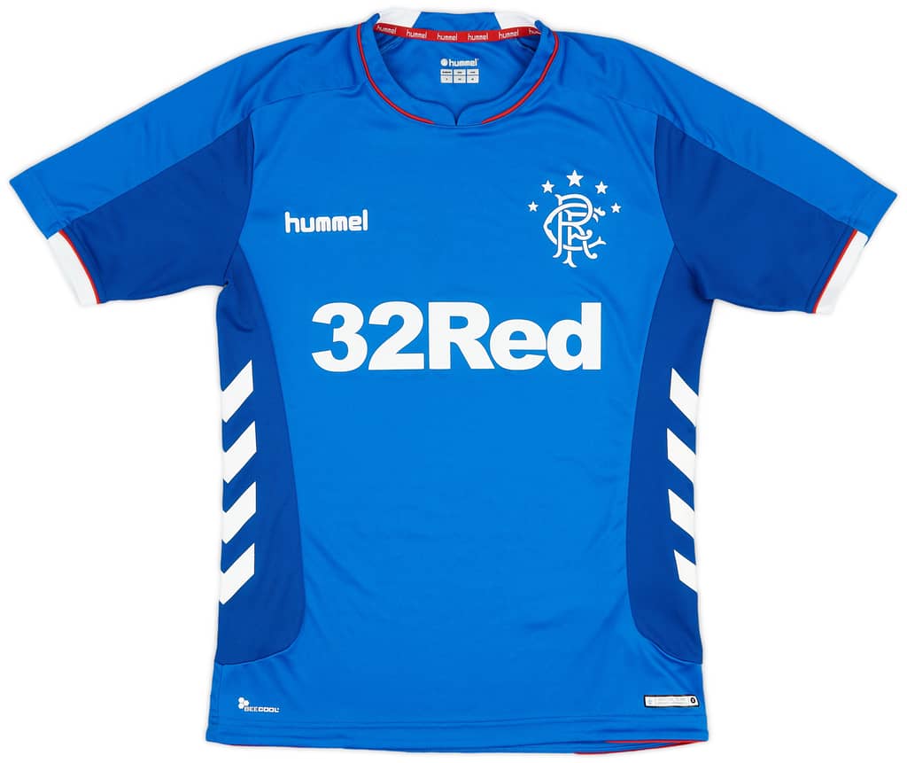 2018-19 Rangers Home Shirt - 9/10 - (S)