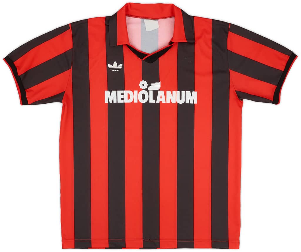 1988-89 AC Milan Home Shirt - 7/10 - (L)