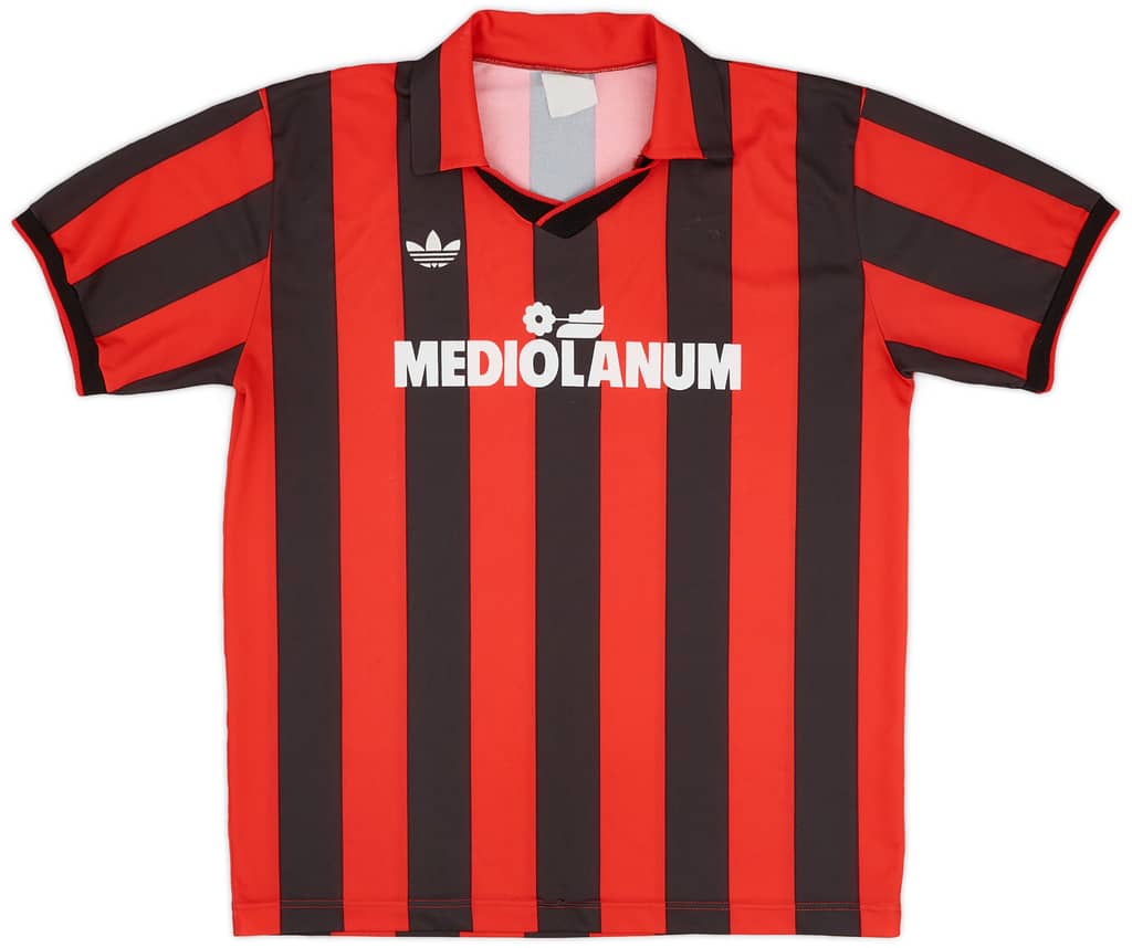 1990-91 AC Milan Home Shirt - 6/10 - (L)