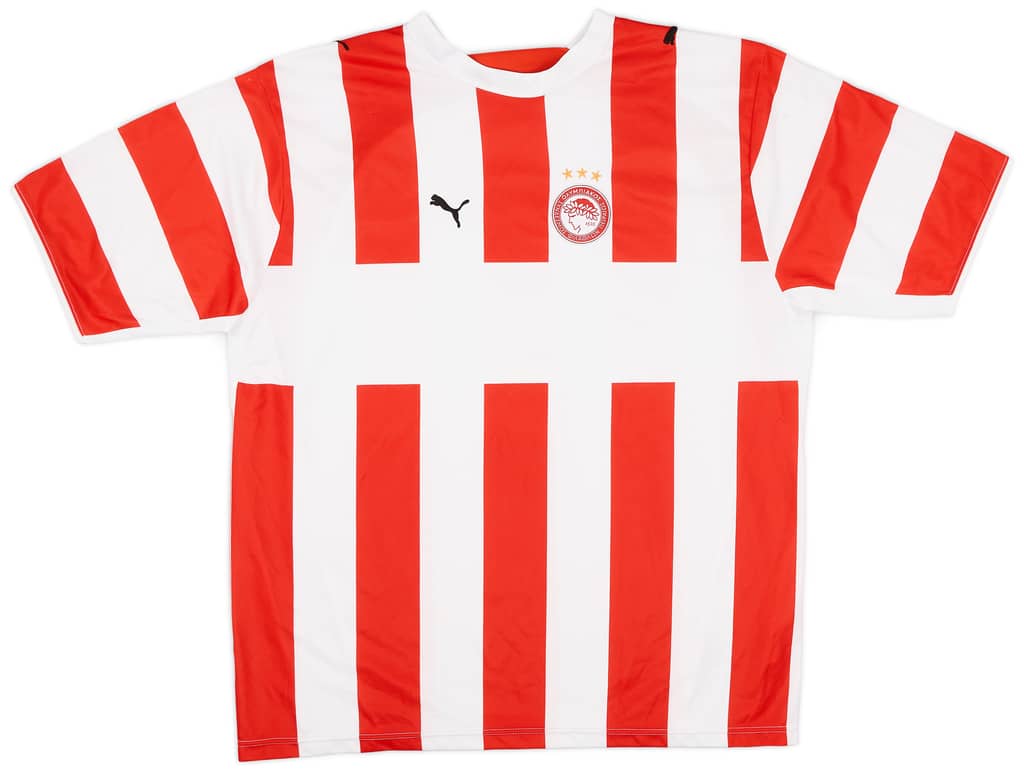 2006-07 Olympiakos Home Shirt - 8/10 - (XXL)