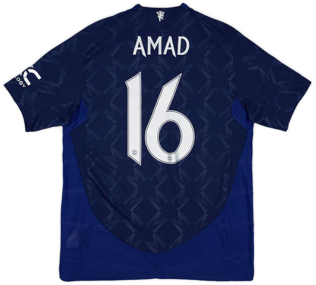2024-25 Manchester United Authentic Away Shirt Amad #16