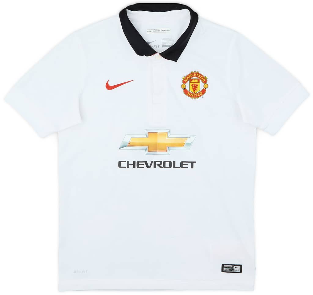 2014-15 Manchester United Away Shirt - 7/10 - (L.Boys)