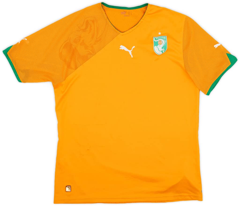 2010-11 Ivory Coast Home Shirt - 7/10 - (M)