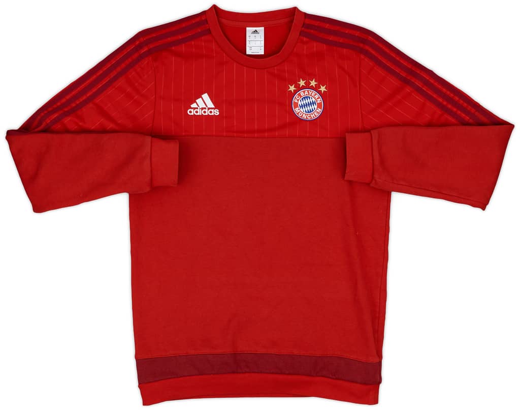 2015-16 Bayern Munich adidas Sweat Top - 8/10 - (S)