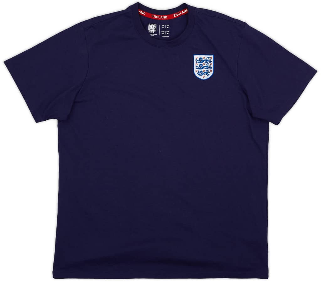 2020-21 England Cotton Tee - 8/10 - (XL)