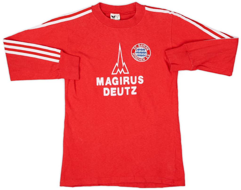 1979-80 Bayern Munich Home L/S Shirt - 10/10 - (S)