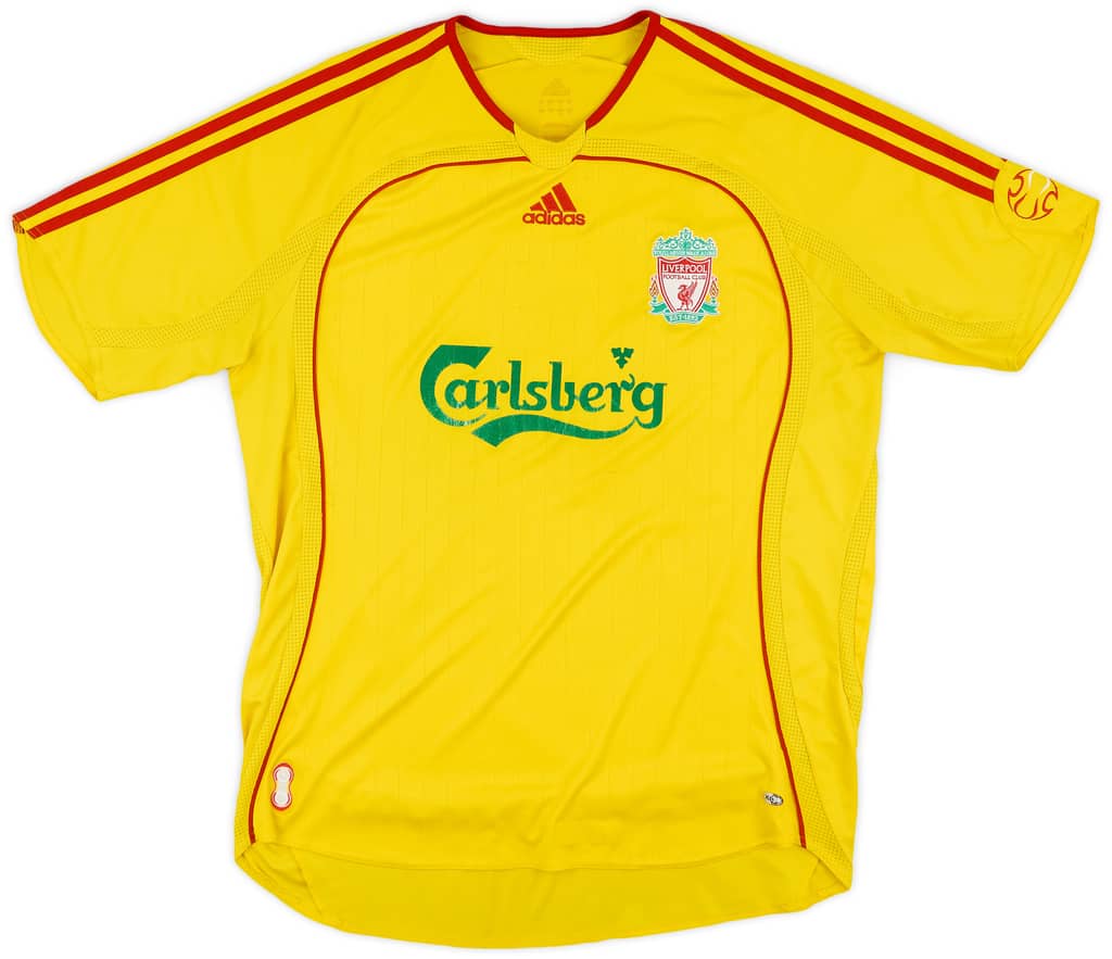 2006-07 Liverpool Away Shirt Gerrard #8 - 6/10 - (L)
