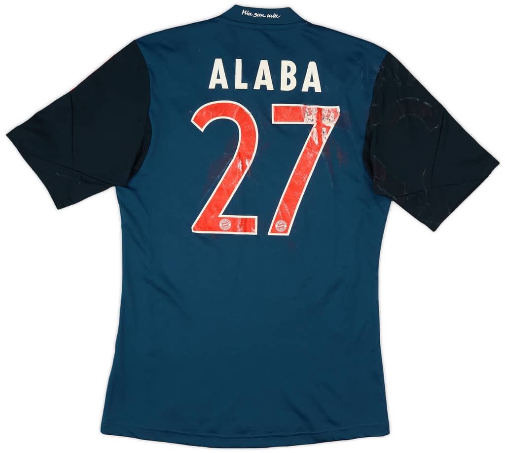 2013-14 Bayern Munich Third Shirt Alaba #27 - 3/10 - (S)