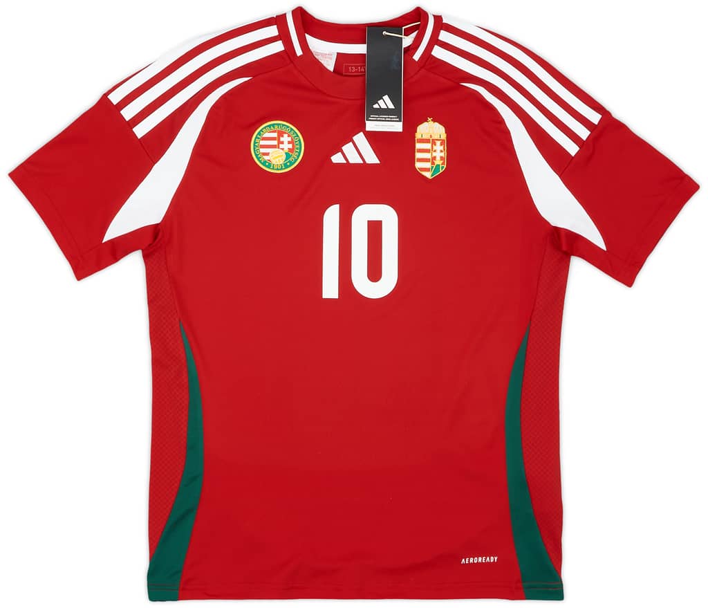2024-25 Hungary Home Shirt Szoboszlai #10 (Youths)