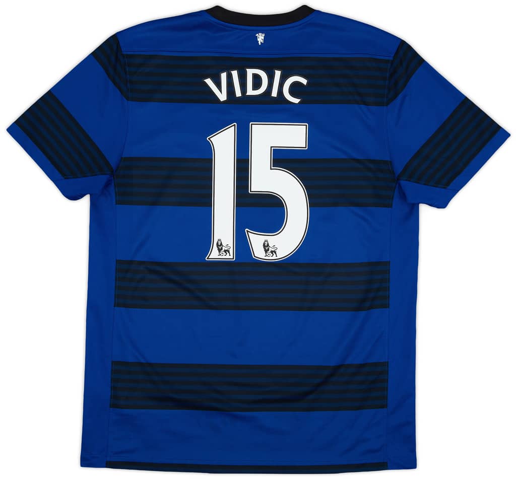 2011-13 Manchester United Away Shirt Vidic #15