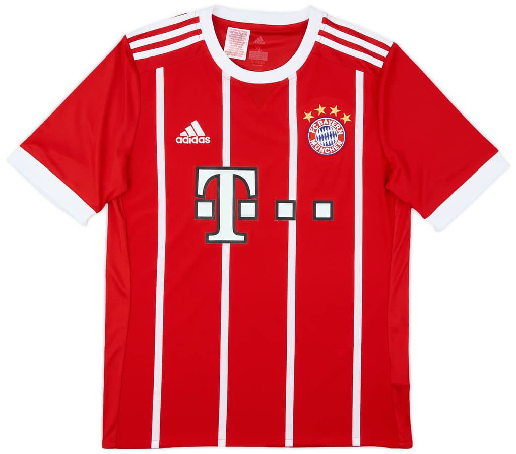 2017-18 Bayern Munich Home Shirt - 8/10 - (XL.Boys)