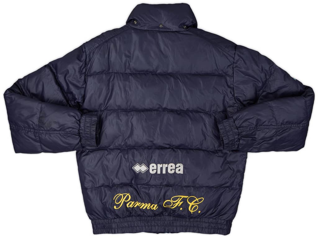 2012-13 Parma Staff Issue Errea Padded Bench Coat EB - 7/10 - (S)