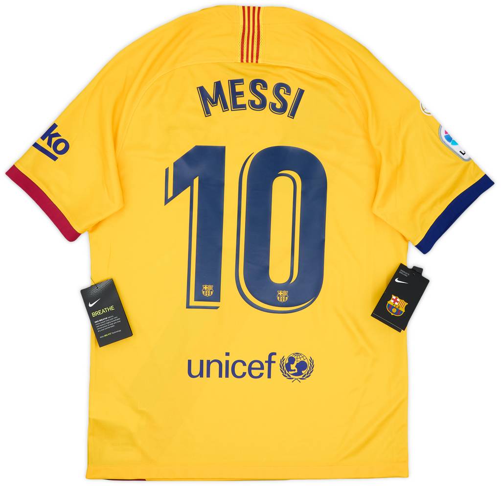 2019-20 Barcelona Away Shirt Messi #10 (M)