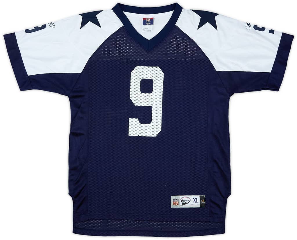 2005-06 Dallas Cowboys Romo #9 Reebok Throwback Jersey - 9/10 - (XL.Boys)