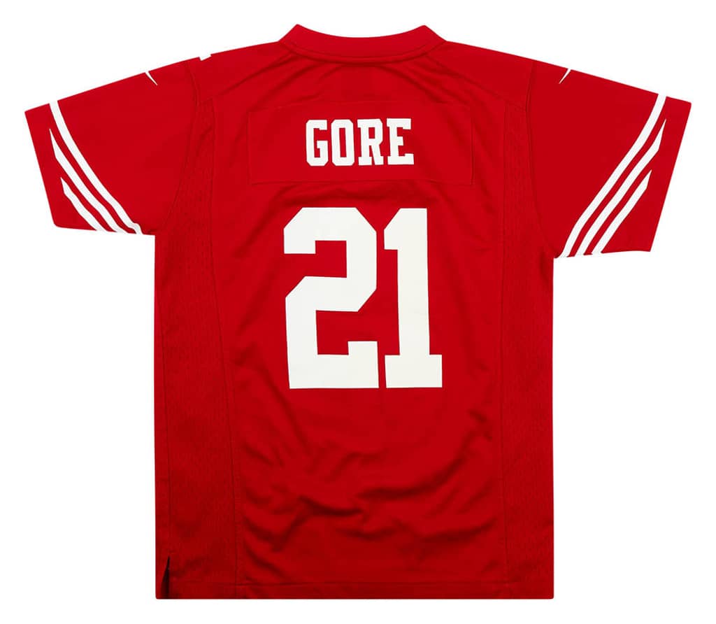 2012-14 San Francisco 49ers Gore #21 Nike Game Jersey (Home) Y