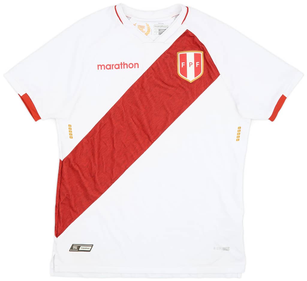 2020-21 Peru Home Shirt - 9/10 - (M)