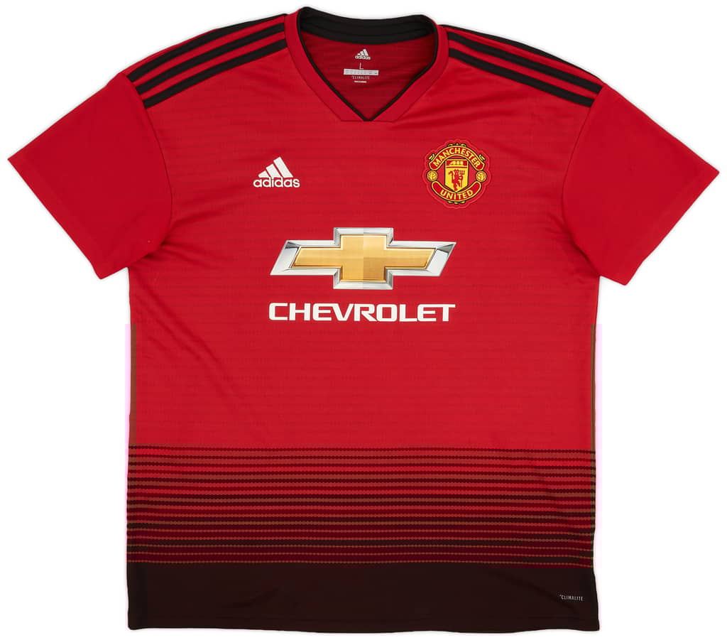 2018-19 Manchester United Home Shirt Rashford #10 - 8/10 - (L)