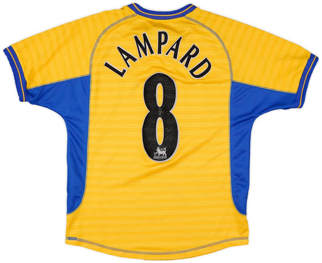 2001-02 Chelsea Third Shirt Lampard #8 - 7/10 - (L.Boys)