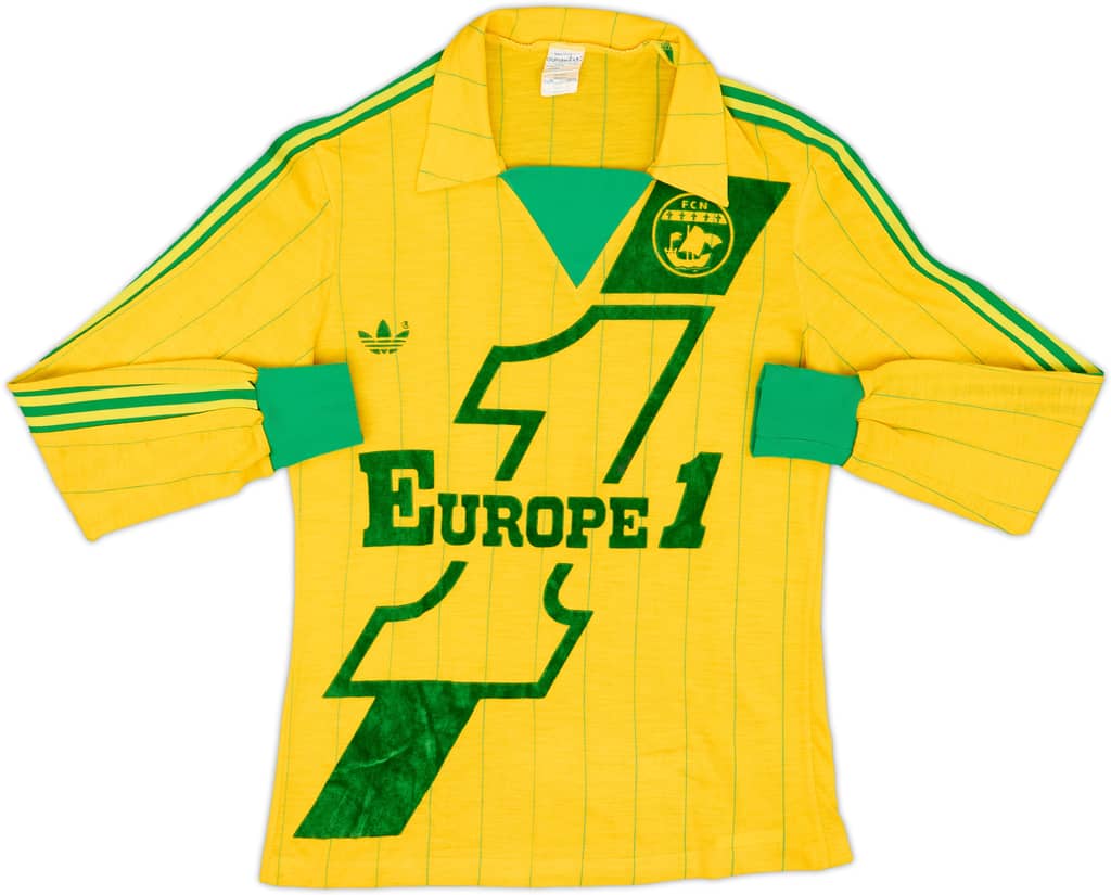 1981-82 Nantes Home L/S Shirt - 7/10 - (S)
