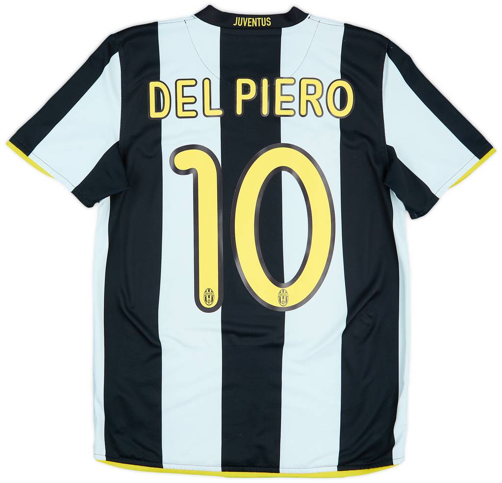 2008-09 Juventus Home Shirt Del Piero #10 - 7/10 - (S)