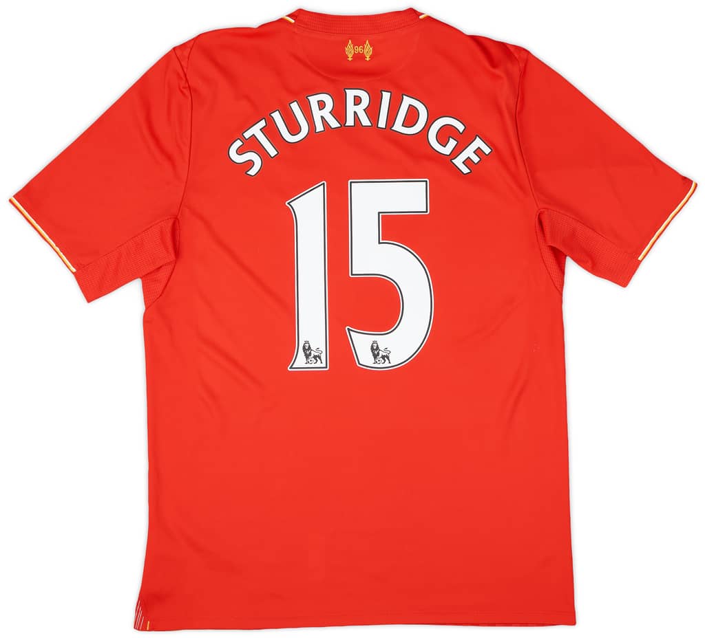 2015-16 Liverpool Home Shirt Sturridge #15 - 6/10 - (M)