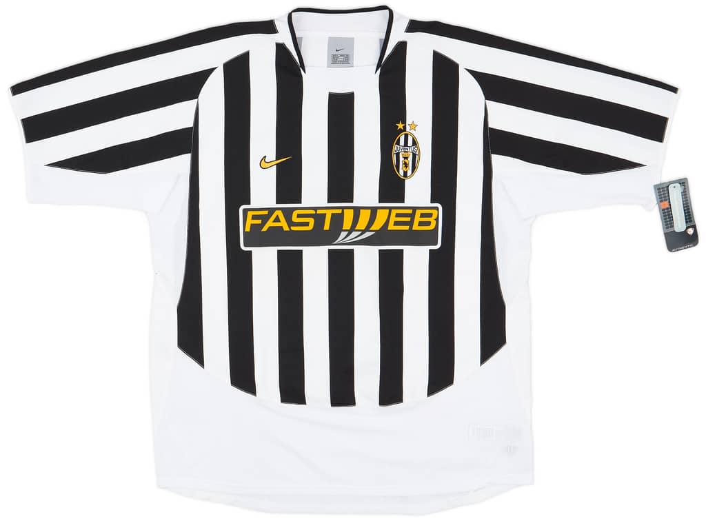 2003-04 Juventus Home Shirt Nedved #11 (XL)