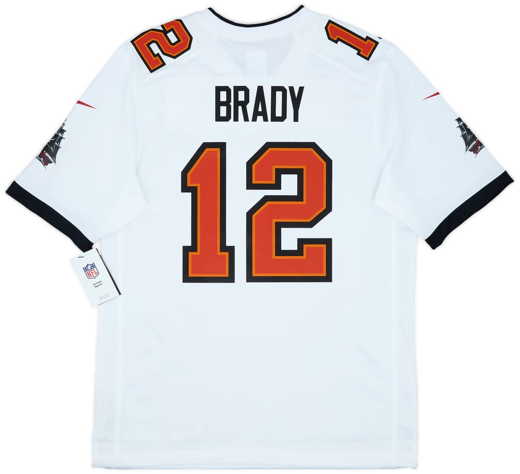 2020-22 Tampa Bay Buccaneers Brady #12 Nike Game Away Jersey (M)