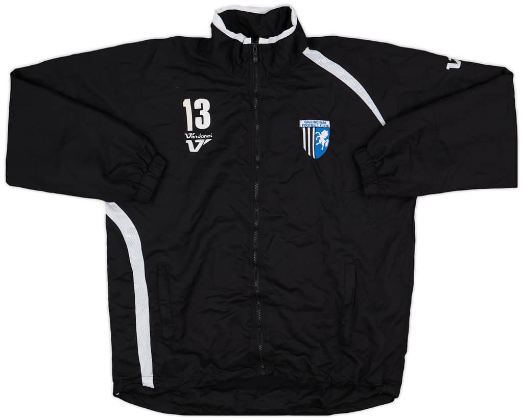 2012-13 Gillingham Player Issue Vandanel Track Jacket #13 - 8/10 - (L)