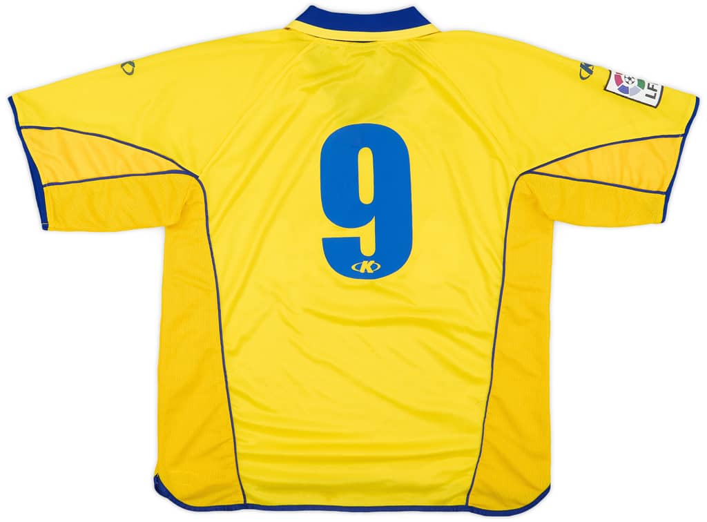 2001-02 Villarreal Match Issue Home Shirt #9