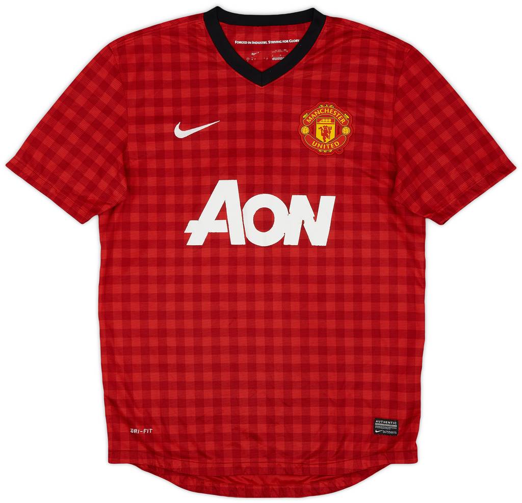 2012-13 Manchester United Home Shirt Rooney #10 - 5/10 - (M)