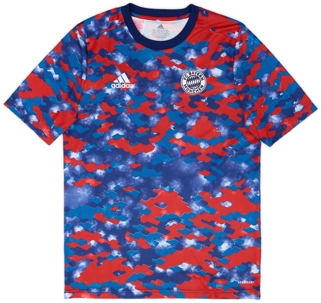 2021-22 Bayern Munich adidas Training Shirt - 10/10 - (XL.Boys)